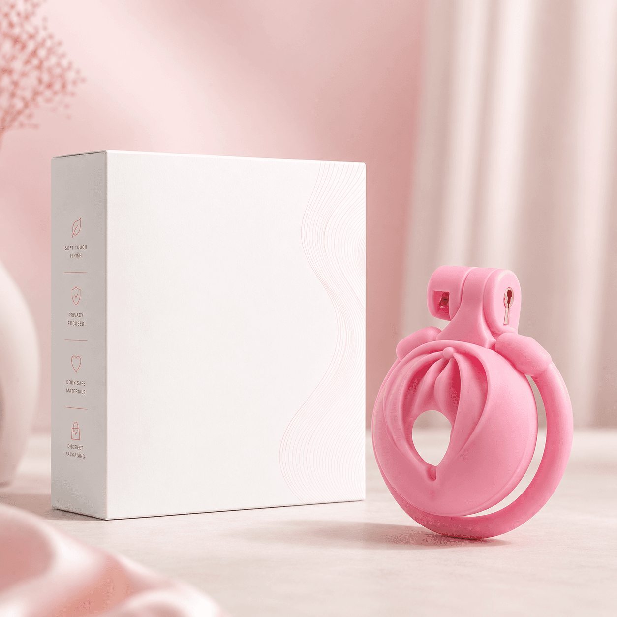 ZENZOONE low-profile device displayed beside its packaging